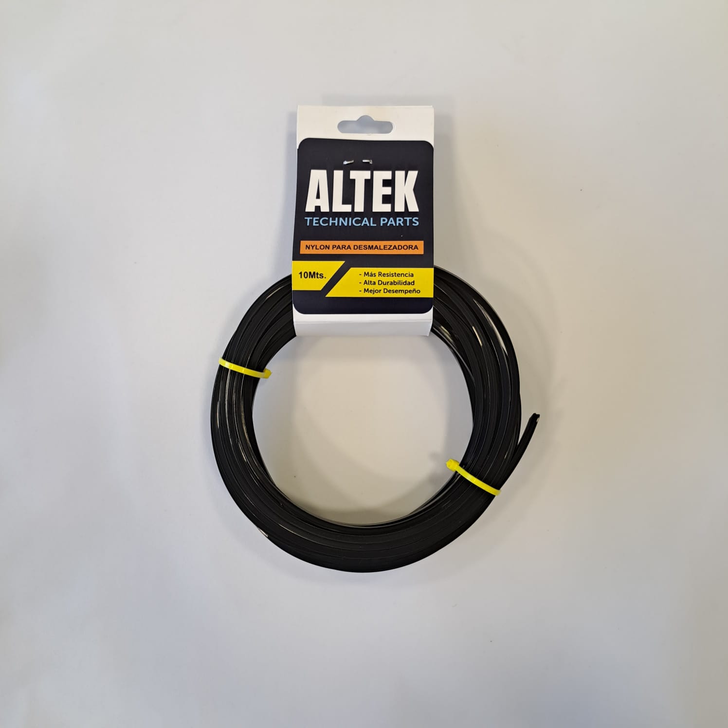 Nylon 3.3mm 10mts Cuadrado Altek